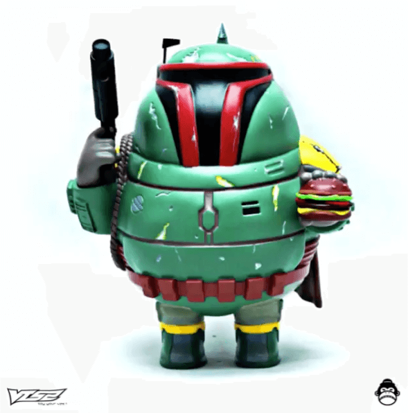 Famous Chunkies series 2 by Alex Solis x VTSS Toys boba fett star wars