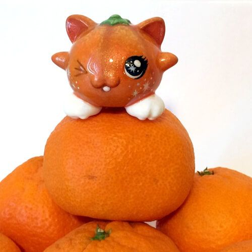Neko Mikan by candie bolton sofubi
