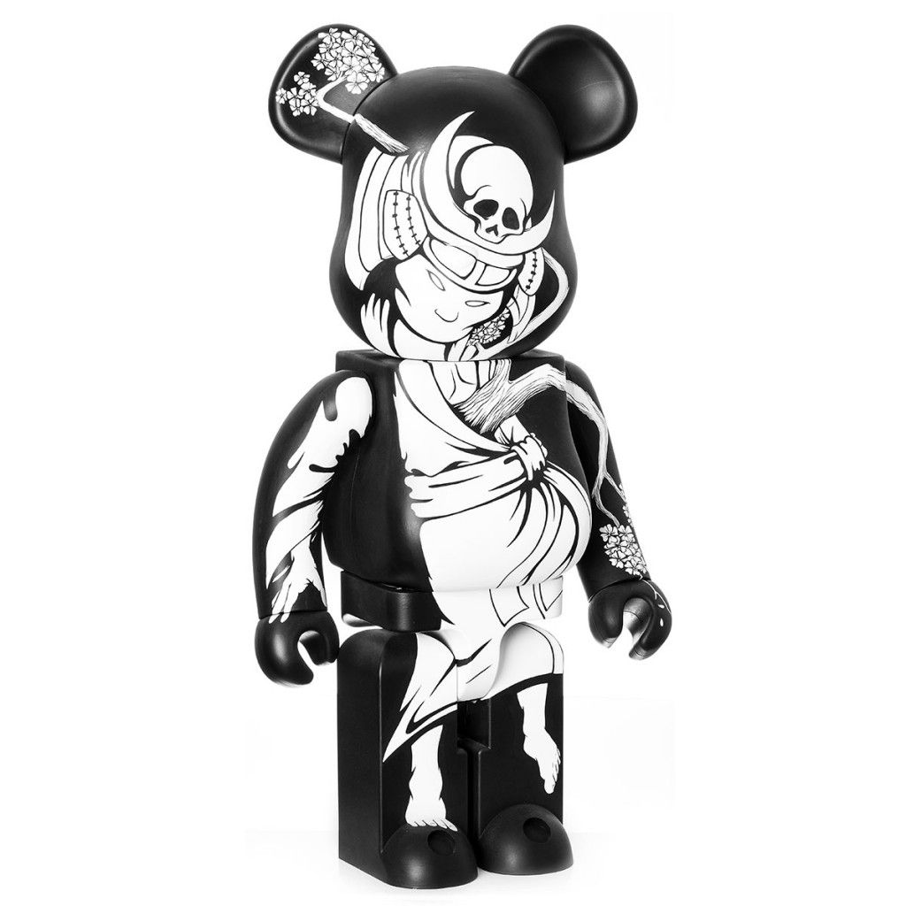 The 1000 by Jon Paul Kaiser JPK Bearbrick white