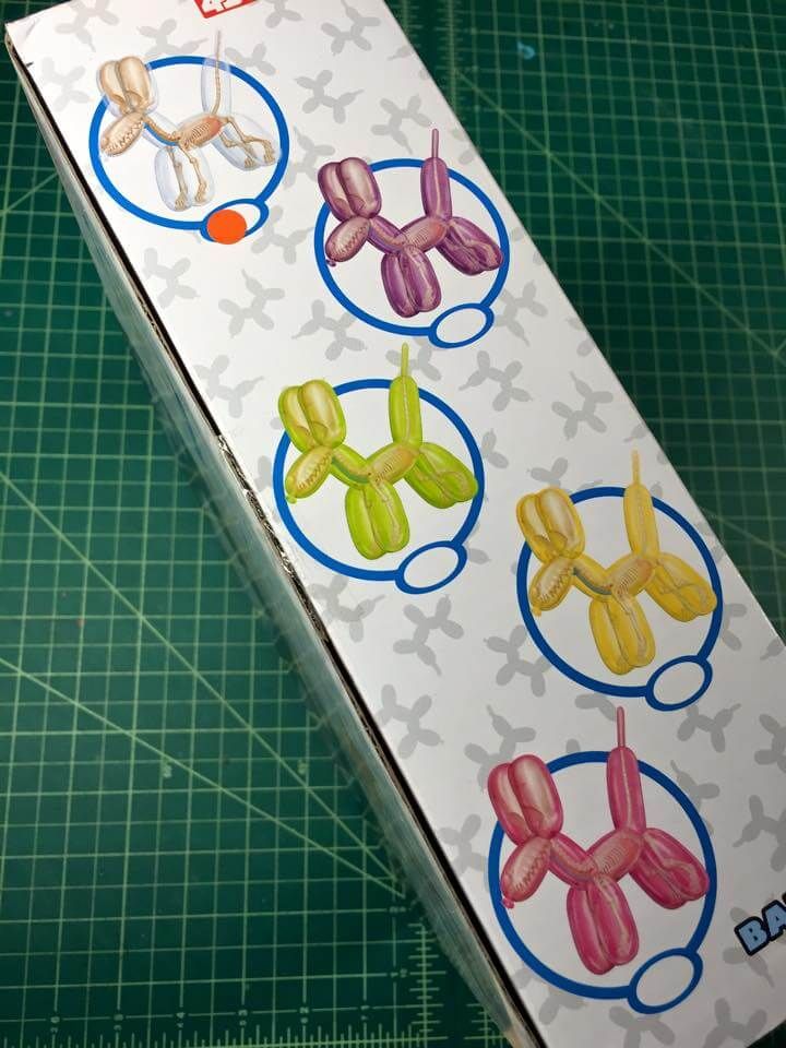 The Balloon Dog anatomy by jason freeny x 4d master colourway