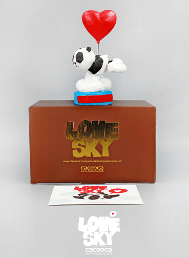 CACOOCA PANDA THINK9 LOVE SKY packaging