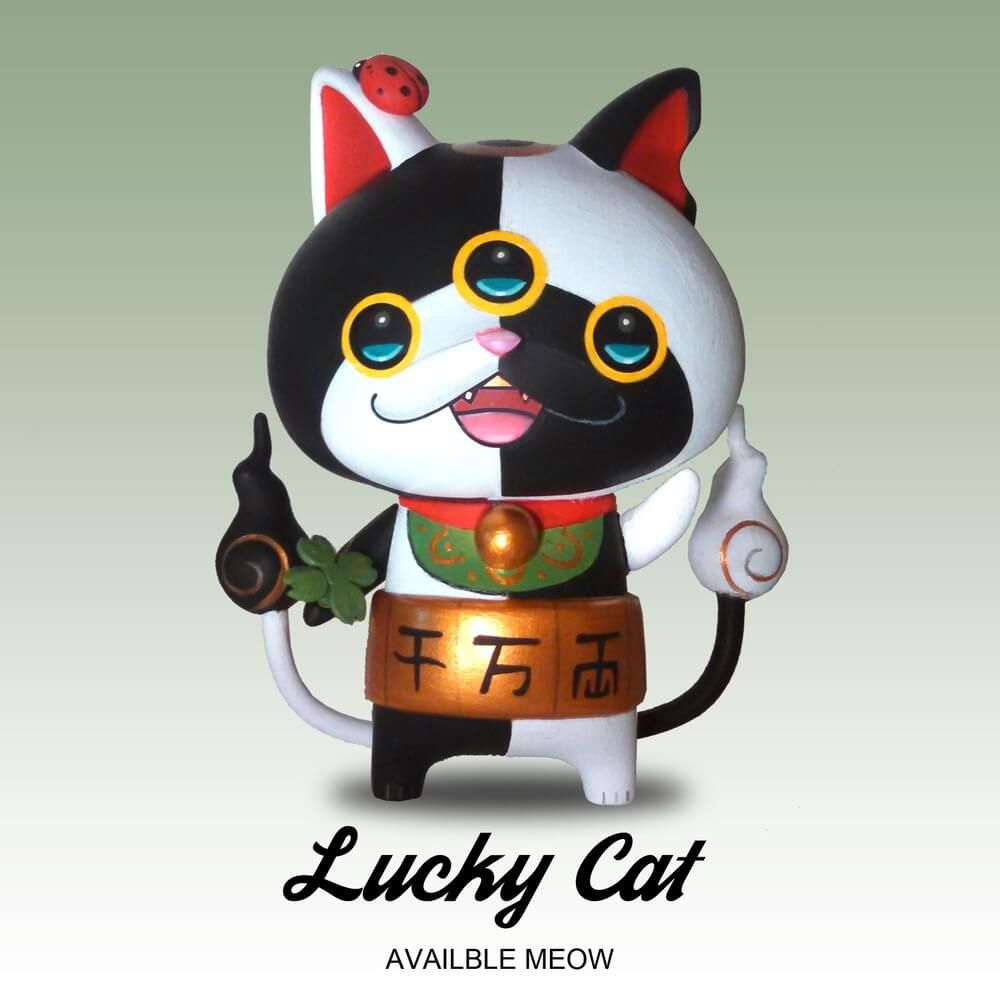 Jibanyan Lucky Cat by Daniel Fleres