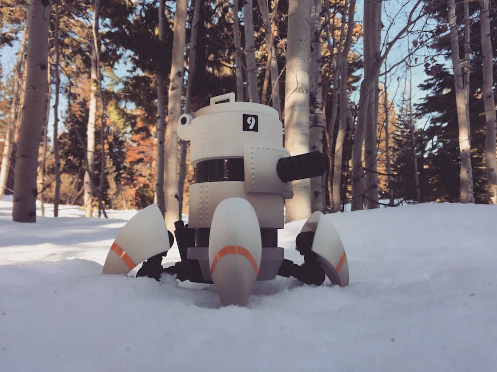 Bugslot & Denguard #9 - The Winter Variant By Huck Gee snow