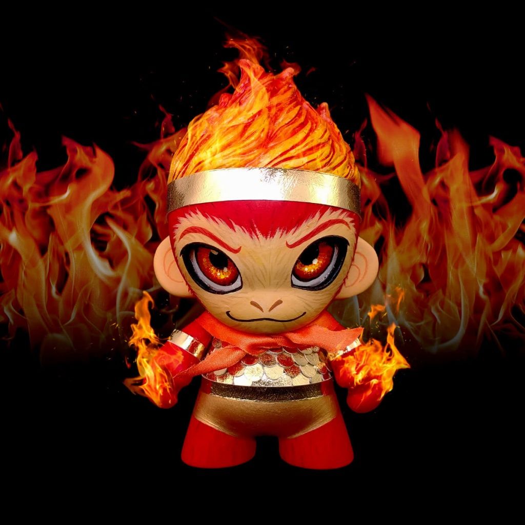 Fire Monkey By MJ Hsu kidroboy Munny CNY chinese new year