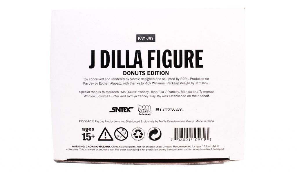 J Dilla figure – DONUTS VERSION Rappcats box SNTEX BLITZWAY P2PL