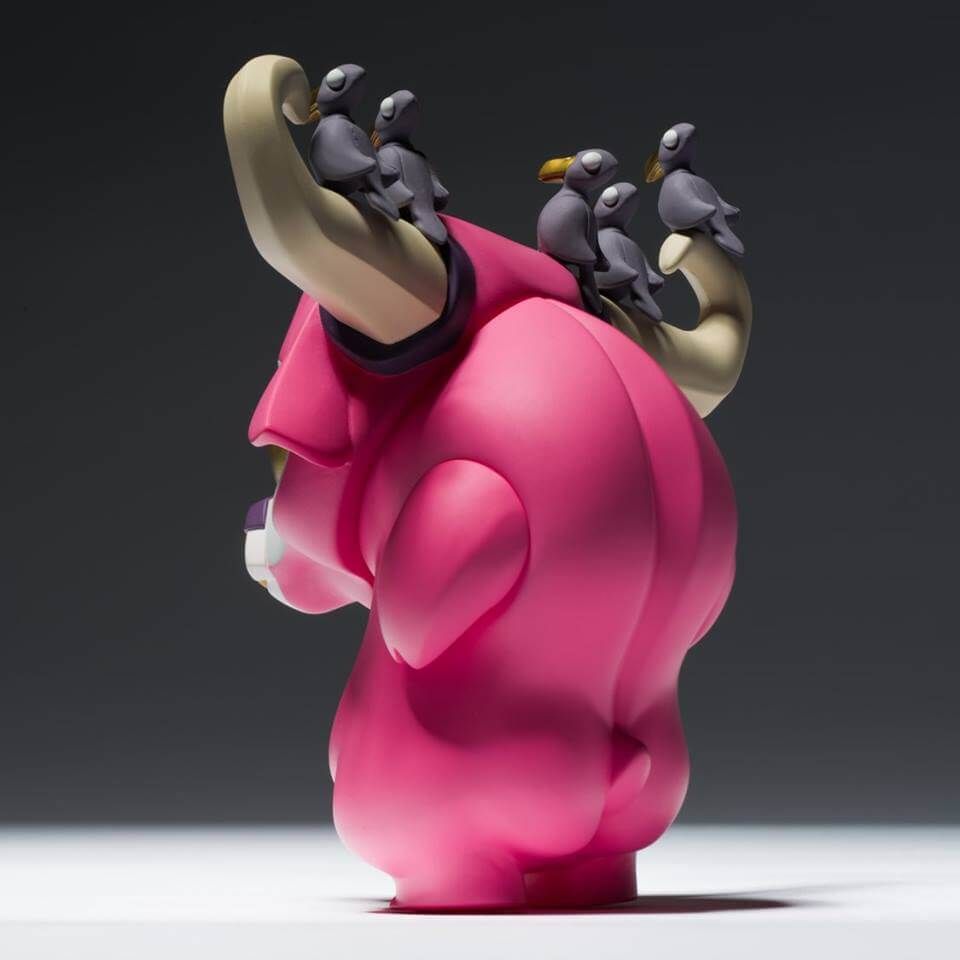 KWAII YOU & ME PINK By Coarse x JPX Toys updated back