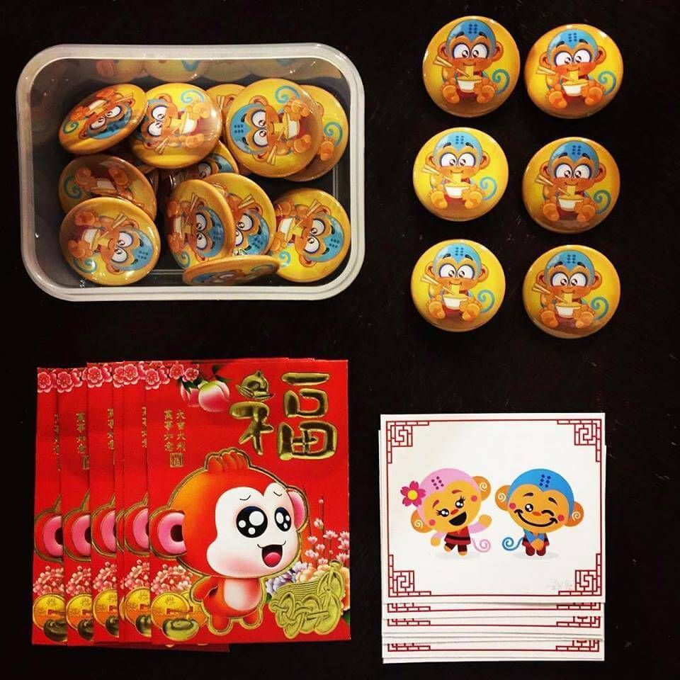 Ruby Red Pocket Master, a Kidrobot SF X Hyperactive Monkey exclusive pins