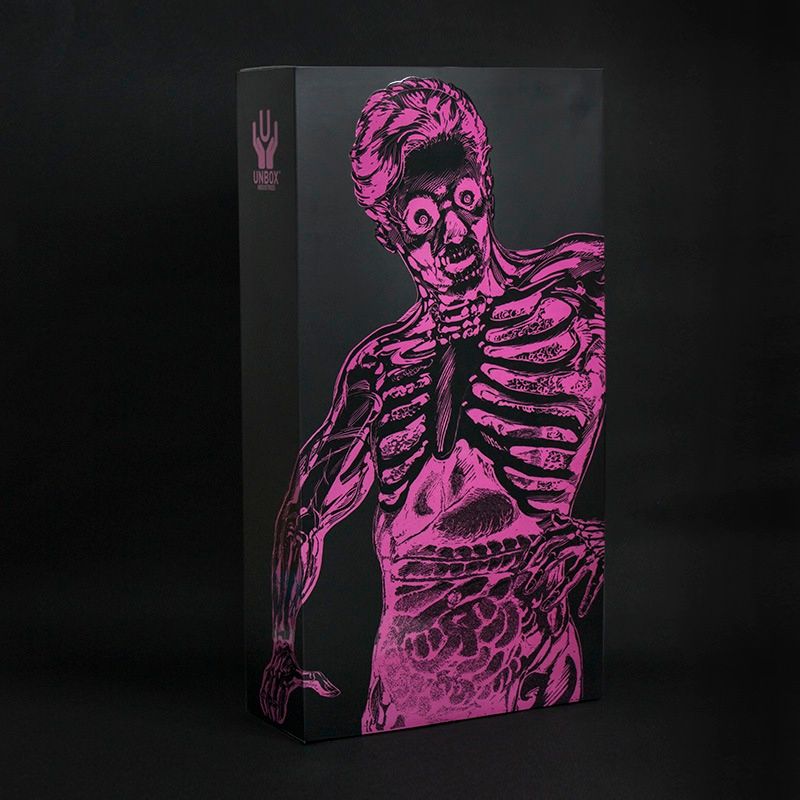 THE VISIBLE MAN 2000AD's Frank Hart By Takeuchi Yu x Unbox Industries box art