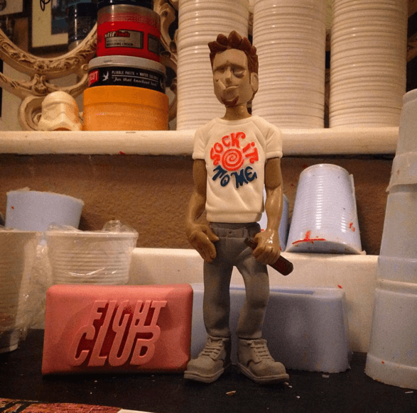 Tyler Durden By Whereschappell cracked hatchet full