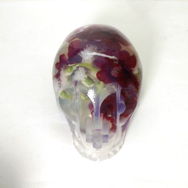 driedflowersskull