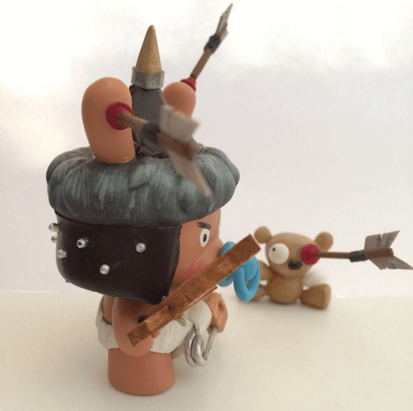 genghis junior Dunny by Luc Hudson Triclops Studio side