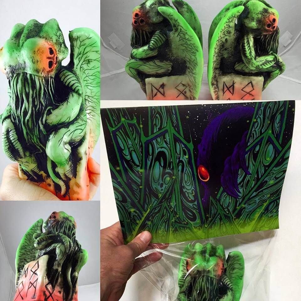 GLOW IN THE DARK VINYL CTHULHU