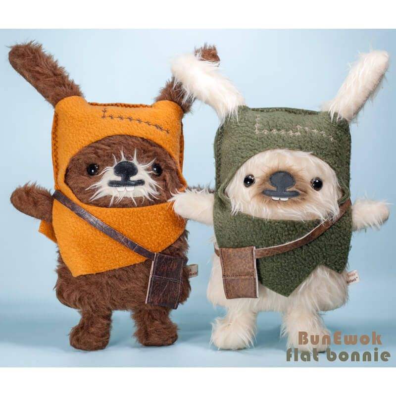 Flat-Bonnie-WonderCon-Exclusive-3-BunEwok-Orange-Green