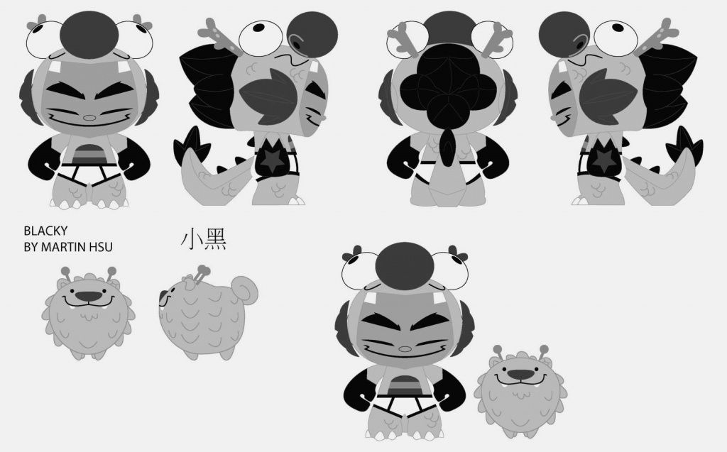 Martin Hsu Dragon Boy and Blacky SD 2016