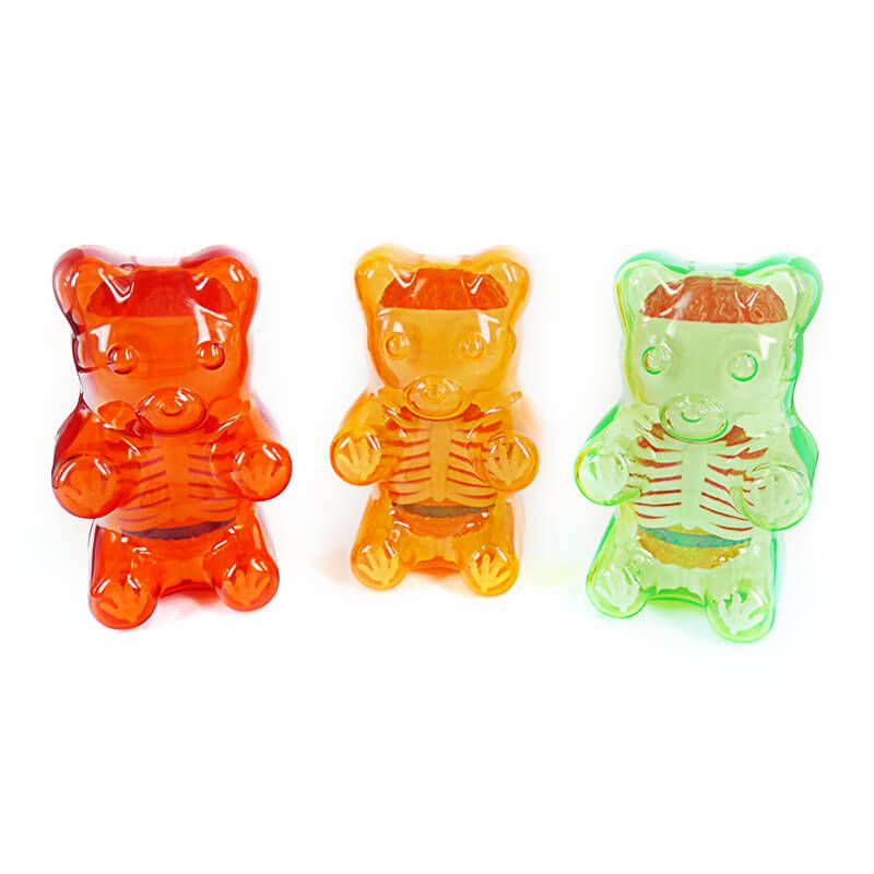 baby clear gummi bear funny anatomy 3 by Jason Freeny x mighty jaxx x 4D master