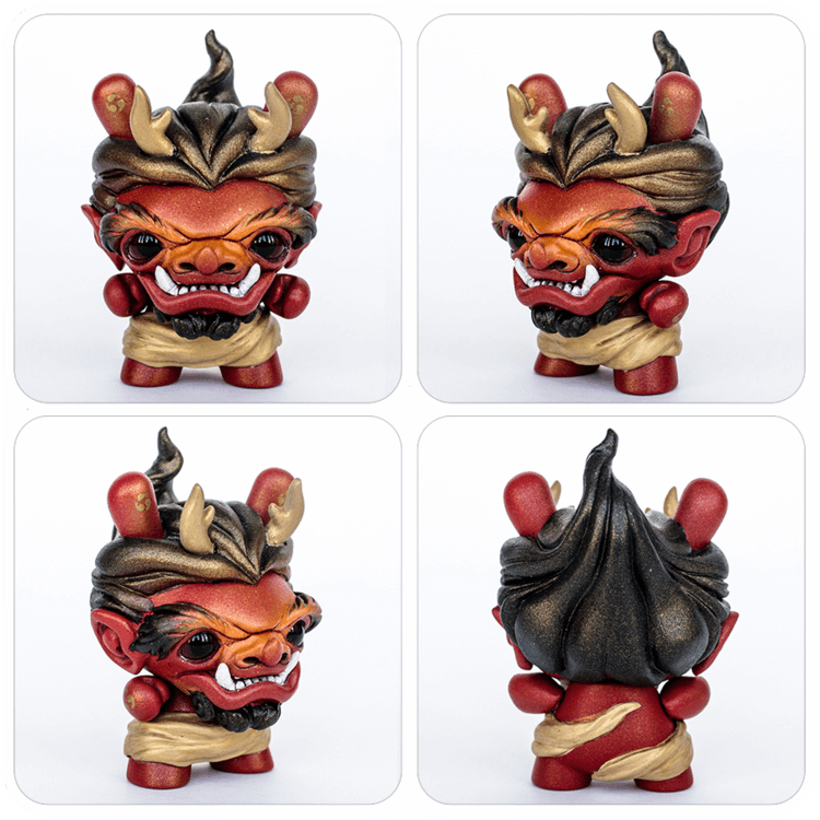 tomodachiisland_raijin_custom_kidrobot_dunny