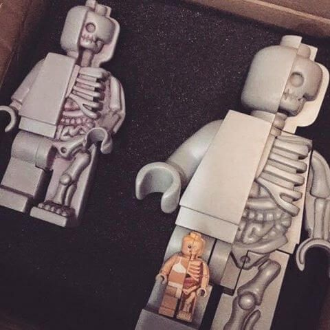 400 percent  Micro Anatomic Jason Freeny x mighty jaxx