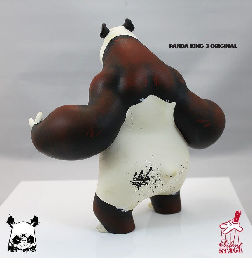 Aaron Angry Woebots Martin WOes - Panda King 3 Original Colorway back