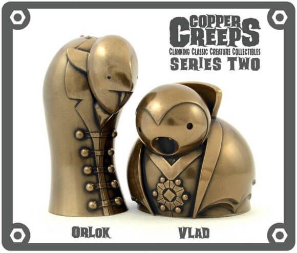 Doktor A ToyCon UK custom mechtorians Dunny Lego Copper Creeps