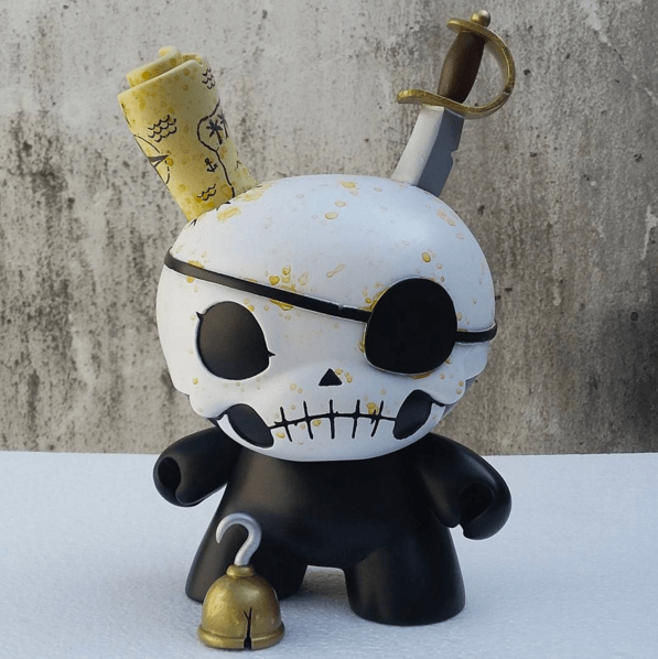 DEAD Treasure 8inch Dunny By MyRoyalEgo