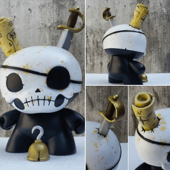 DEAD Treasure 8inch Dunny By MyRoyalEgo multi