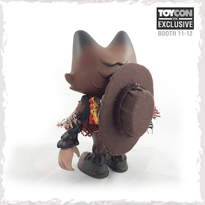 Javier Jimenez of StickUp Monsters x Martian Toys ToyCon UK Releases back