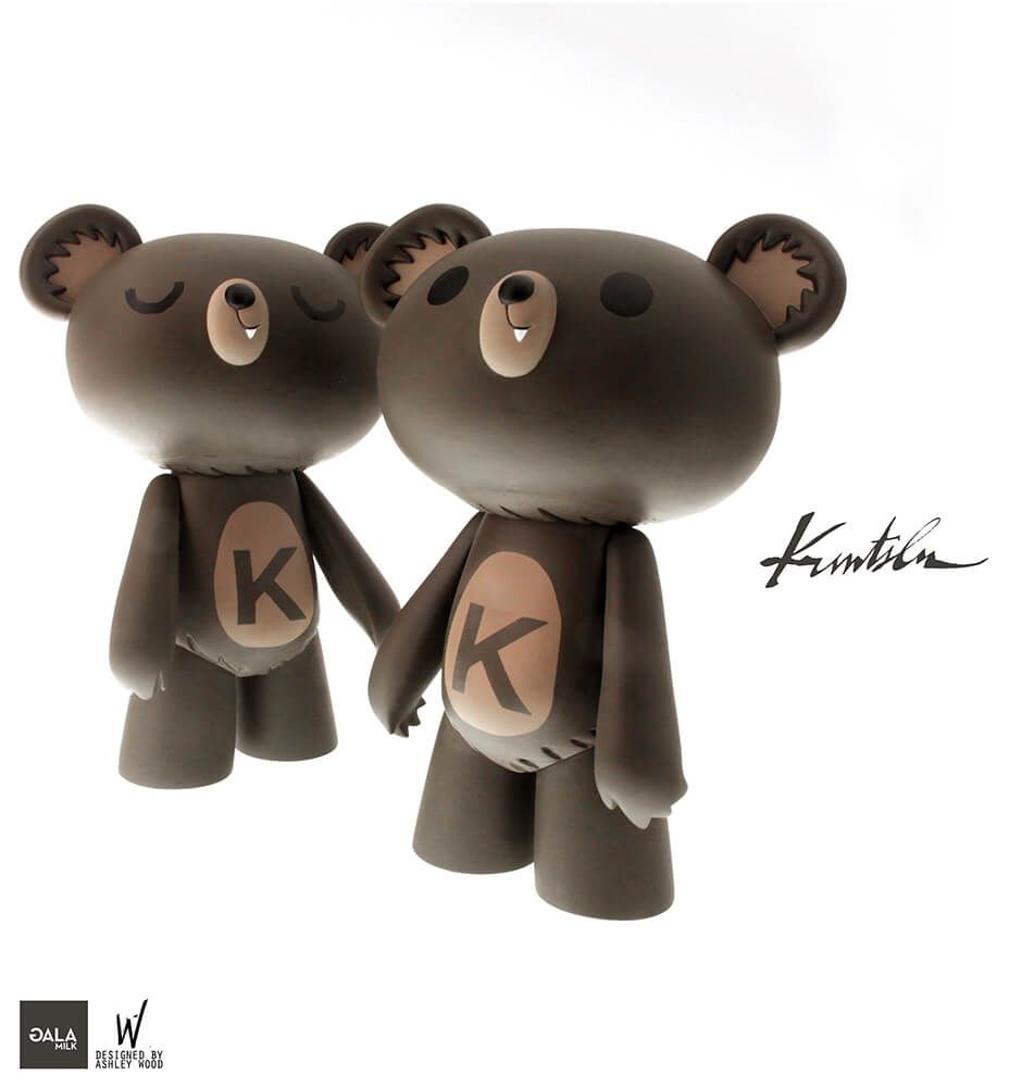 KUNTY BEAR By GALAMILK x ThreeA 3a 2