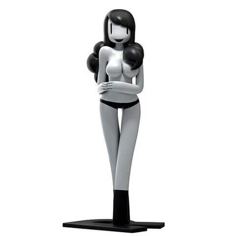 McBess - 8inch The Half Mermaid Kidrobot vinyl toy