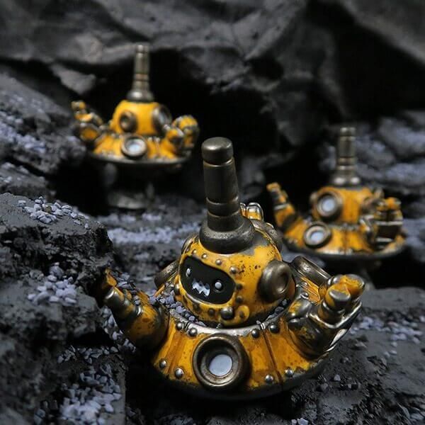Mecha Top By inami toys Digging