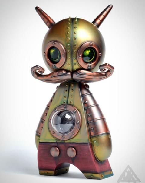 Doktor A ToyCon UK custom mechtorians Dunny Lego Copper Creeps