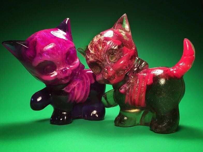 Scott Wilkowski at Woot Bear Gallery kitty