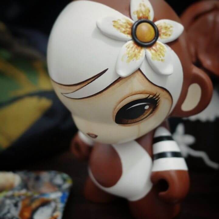 wood elves By Bjornik eye close up kidrobot
