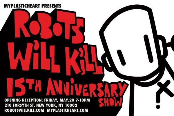 robots will kill 15th aninniversary show my plastic heart 2