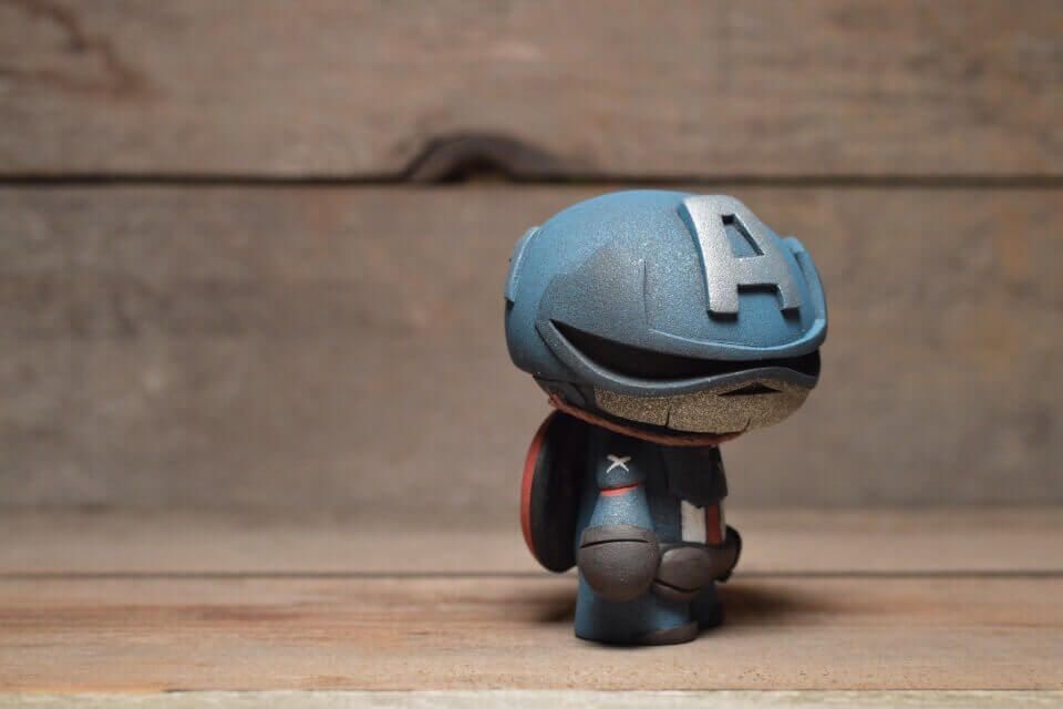 DiamondTrooper CivilWar series 1 By Frank Montano captain blue