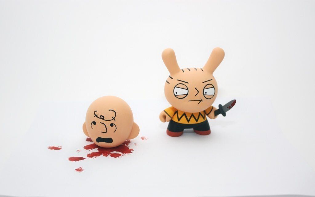 El Impostor 2016 By WuzOne Dunny family guy penuts kidrobot head