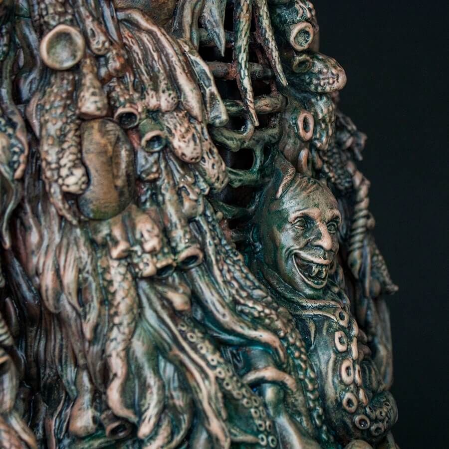 LOLGOLTH GNAZGOROTH WOODEN EYES By Art of Skinner x Unbox industries 2