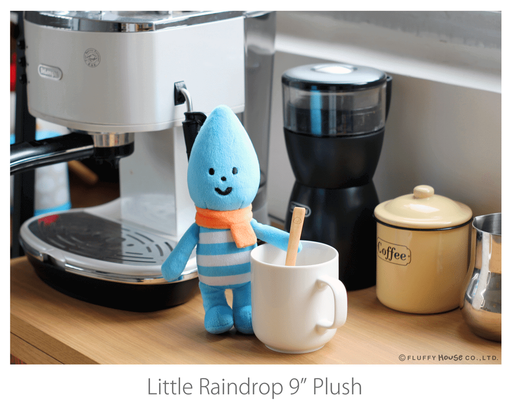 Little Raindrop plush By Fluffy House