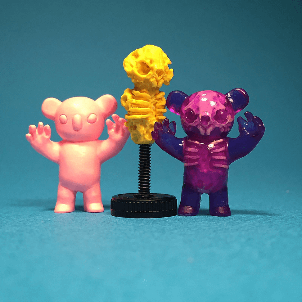 3-Pack Micro Wootkowski + Infected Micro Wootkowski + Skeleton - $60