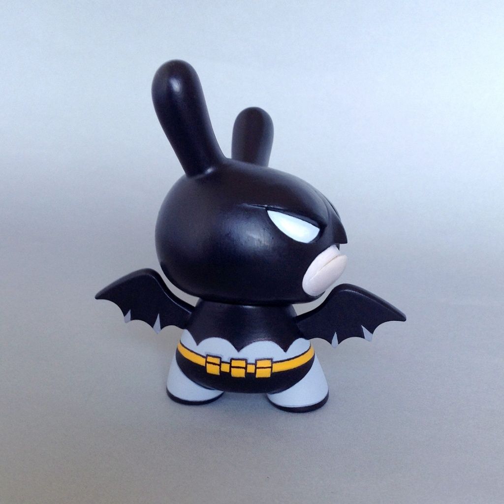 BATMAN Dunny Custom by FLUKE back