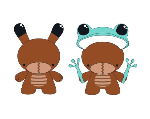 Incognito 5 inch Dunny By Twelve Dot x Kidrobot