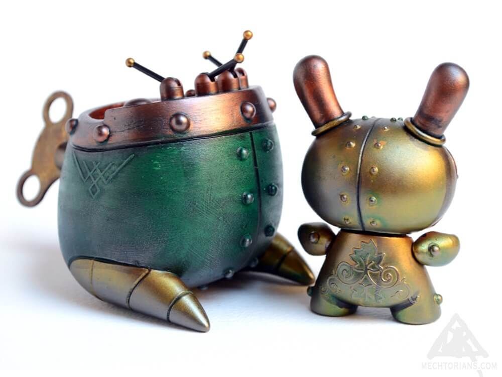 Mechanised Dunny Suit Doktor A Dok A kidrobot 2016 unmount 2