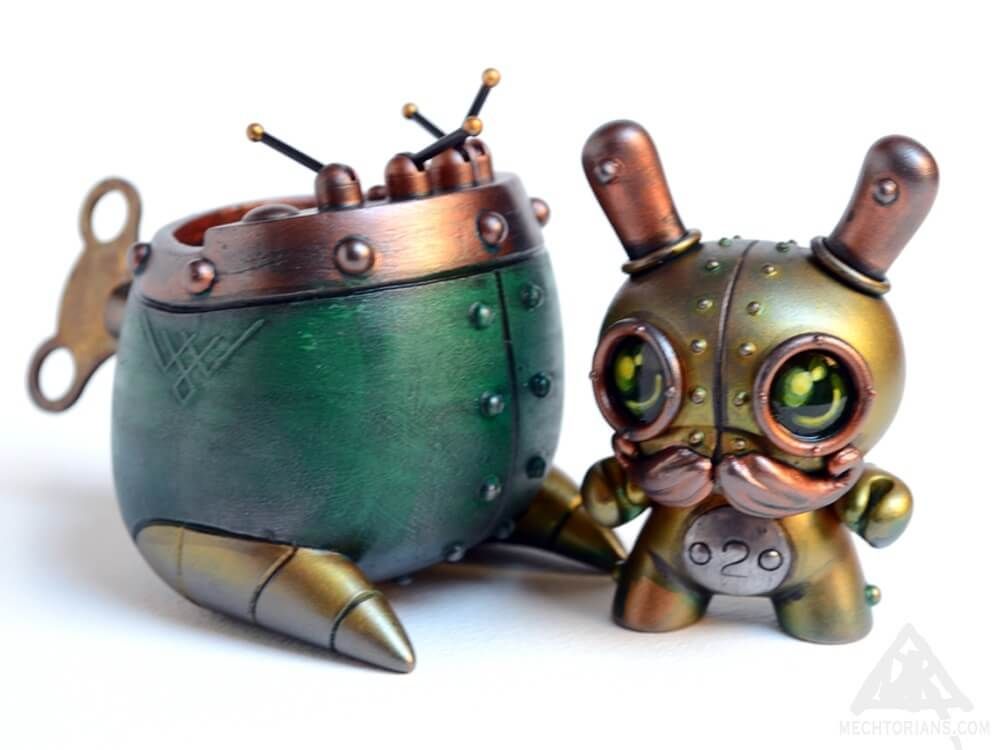 Mechanised Dunny Suit Doktor A Dok A kidrobot 2016 unmount