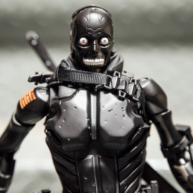 BAIT X GI JOE X 1000 TOYS 1:6 SNAKE EYES FIGURE black 2