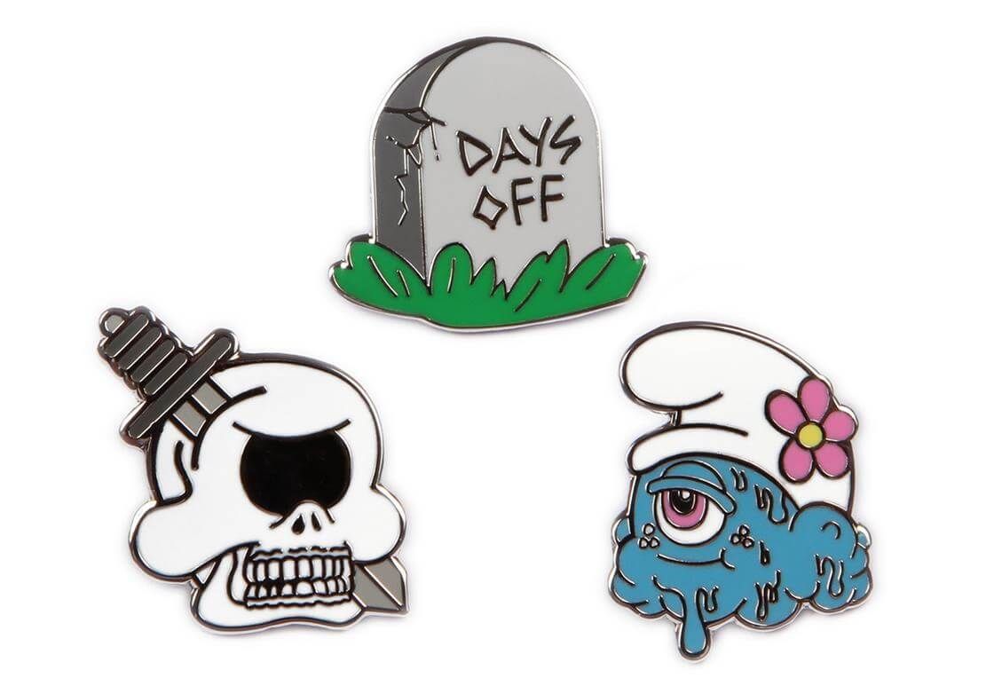 Buff Monster Enamel Pins