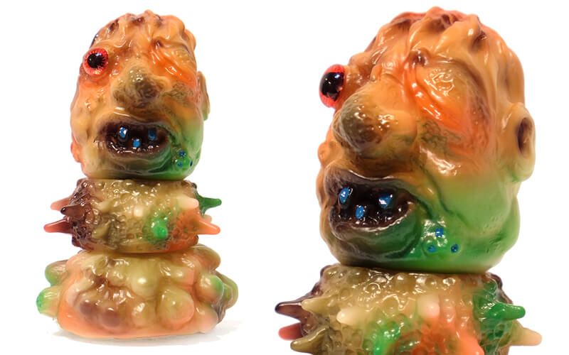 Bukimi Kun by Bukini Blasters One-off custom Sofubi Vinyl $140 (AUD)