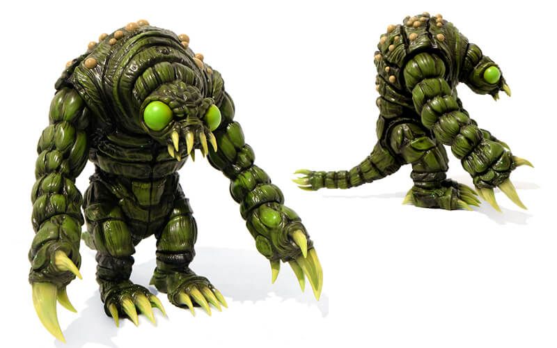 Dweller Cestoda by Miscreation Toys Cestoda (Miscreation Toys X Toy Art Gallery) painted with Vcolor and MonsterKolor $705 (AUD)