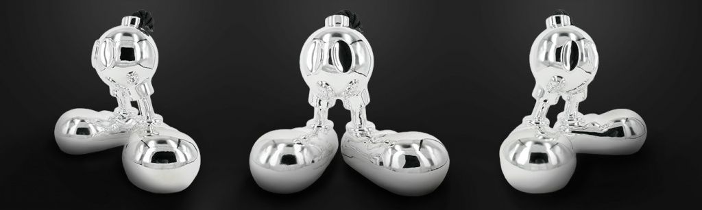 Final Release: SILVER Chrome Friendly Fire by Jason Freeny x
