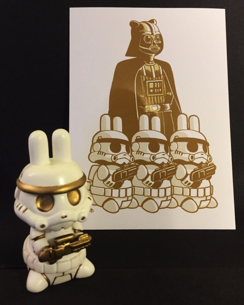GID Buntrooper in Woot Bear Colorway By Ben Seto x Woot Bear