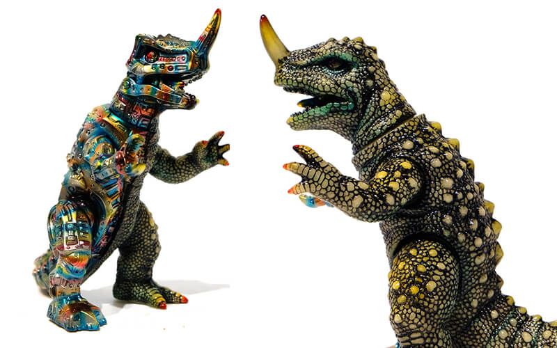 Kaiju SaiKobi by Mark Nagata - Max Toy Co One-off custom sofubi vinyl $415 (AUD)