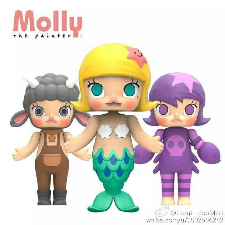 Kennyswork Molly Zodiac Series By Kenny Wong x POP MART